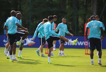 Le clip du huis-clos des Bleus avant France - Belgique