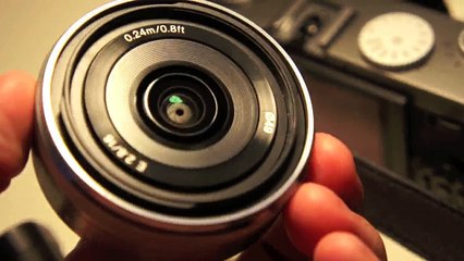 Sony NEX "E" 16mm Lens for the NEX cameras