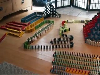Best Marble Run Domino Rally EVER!