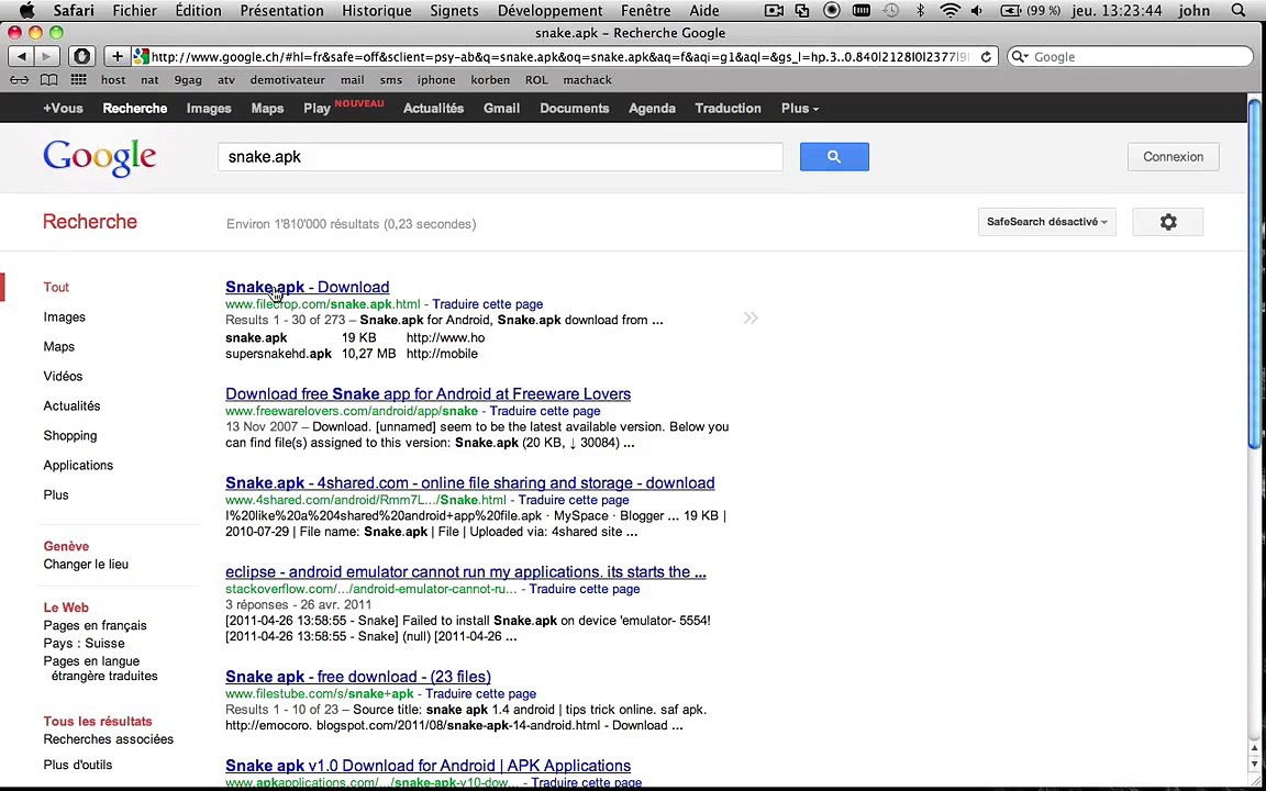 Tutoriel : lancer whatsapp sur mac (applications android sur mac)
