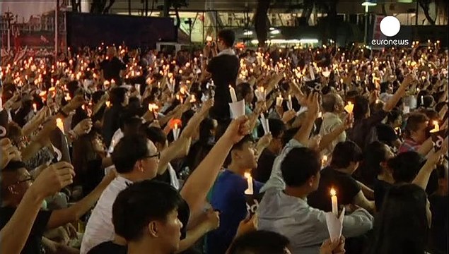 Tiananmen remembered: 135,000 attend Hong Kong vigil
