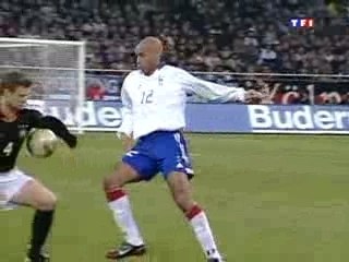 Zidane festival Allemagne - France