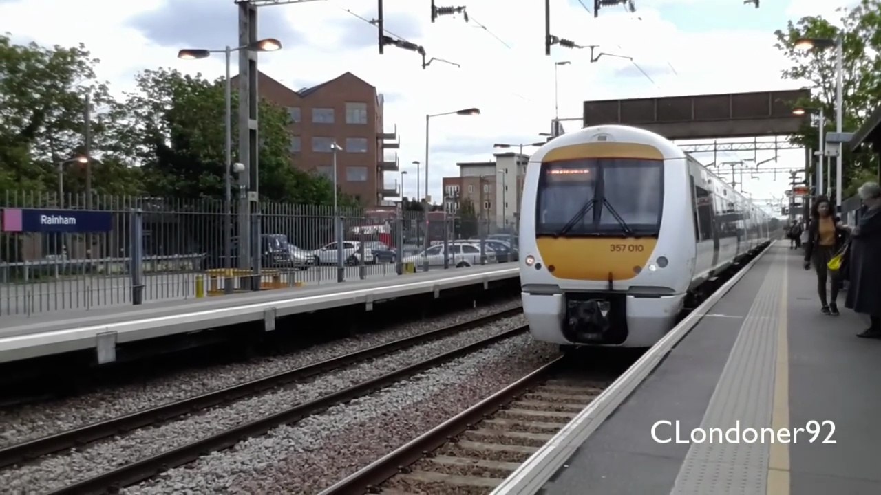 Class 357 National Express c2c Dagenham Dock to Barking