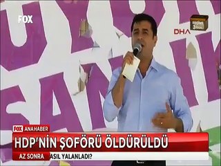 Bingöl'de HDP'nin şoförü işkence edilerek kurşunlarla taranarak öldürüldü