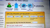 How to size and choose the proper water softener