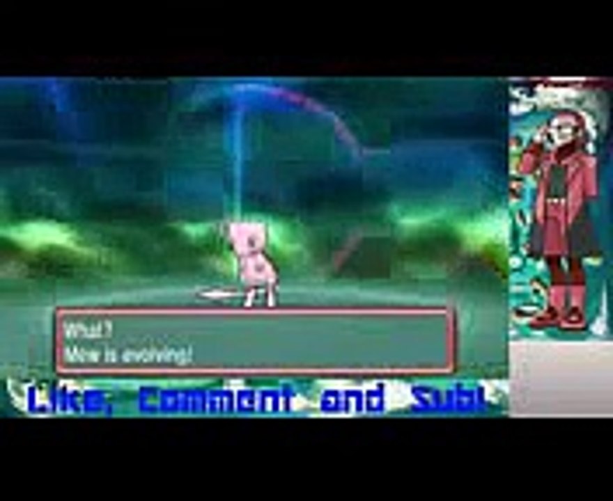 Mew Evolving To Arceus In Pokemon Omega Ruby And Alpha Sapphire Oras Hack Video Dailymotion