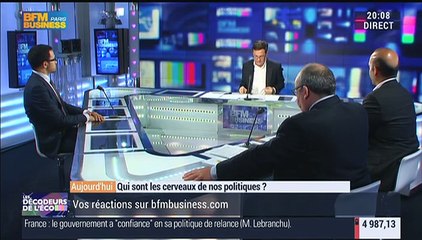 Qui sont les cerveaux de nos politiques ? (3/4) - 04/06