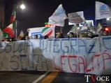 Via Padova, corteo Pdl: rabbia e insulti tra residenti e manifestanti