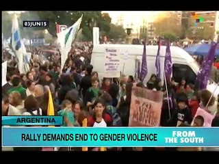 Argentine Protests Target Gender Violence Against Women