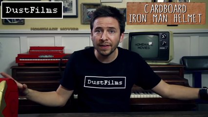 Cardboard Iron Man Helmet [DIY]