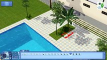 Sims 3 House - Building Luxury Pad Walkthrough