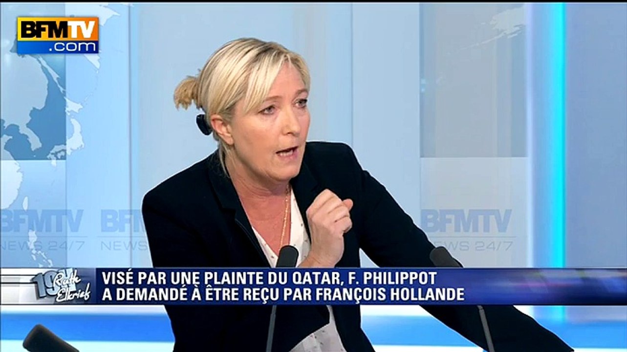 Hidalgo soutient la plainte du Qatar contre Philippot: "elle a perdu la raison" selon Marine Le Pen
