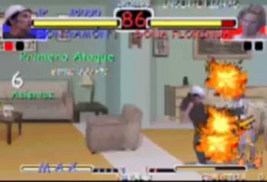 Don Ramon Vs Doña Florinda (después de años de cachetadas viene la venganza) Street Chavo