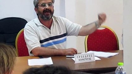 ΤΟΠΟΘΕΤΗΣΗ ΓΕΡΑΛΗ ΣΤΟ ΔΗΜΟΤΙΚΟ ΣΥΜΒΟΥΛΙΟ ΙΣΤΙΑΙΑΣ - ΑΙΔΗΨΟΥ