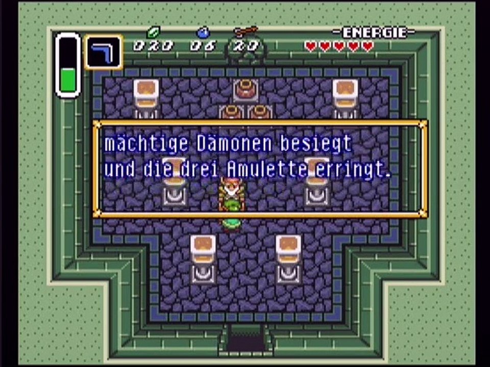 Zelda Part 3 Amulett des Mutes