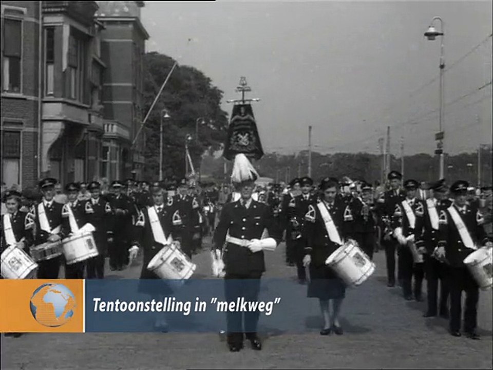 Tentoonstelling in 'melkweg' - 1953