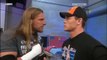 John Cena & Triple H Backstage Raw 3-24-08