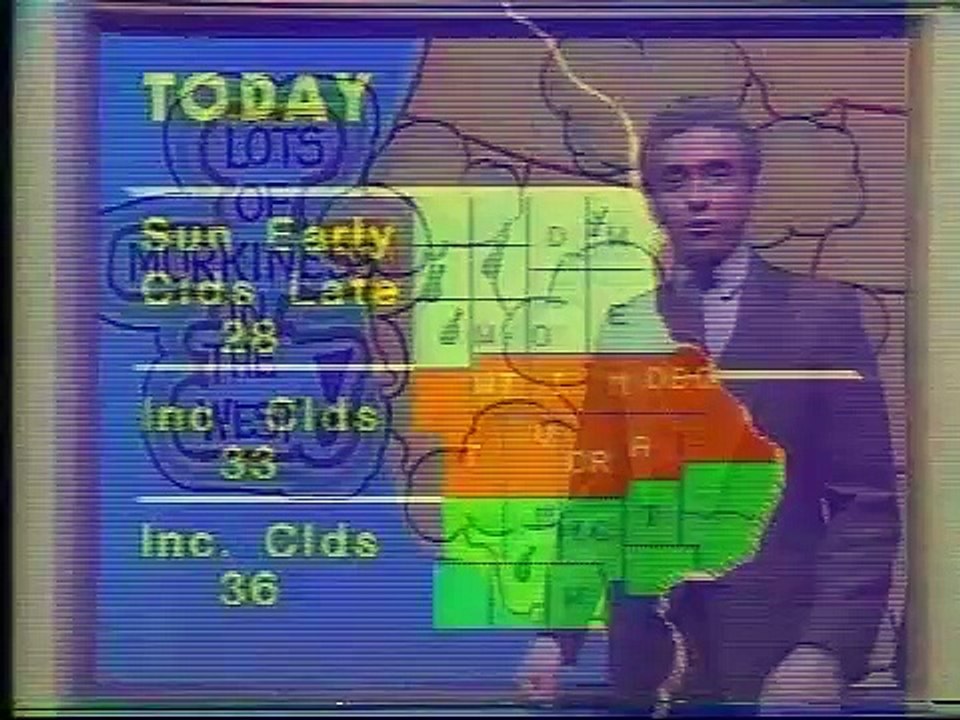 KGAN-TV-2 Cedar Rapids December 1981 Noon Newscast