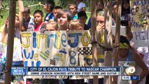 El Cajon honors NASCAR star Jimmie Johnson