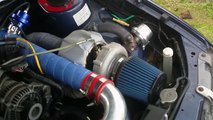 Holden Commodore VR V6 With T70 Turbo. Startup, idle and small revs