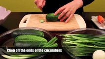 How to Make Cucumber Kimchi (오이김치) - How To Cook Korean
