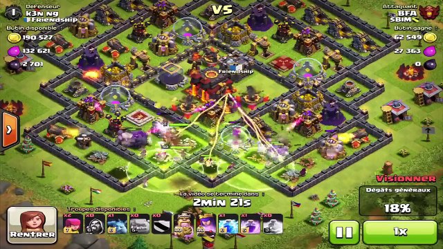 7 Golems, efficacité assurée Clash Of Clans Français