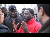 La protesta dei senegalesi a Firenze