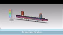 Heat Exchanger CFD (SolidWorks) Animations