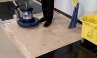 How to Polish Stone Floors Using Diamond Polishing Pads - Jon-Don Video