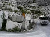 Marble Quarries of Carrara in Tuscany
