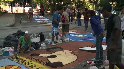 Os tapetes de sal no Rio