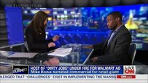 Erin Burnett (Out Front) - Discuss The Mike Rowe Walmart Controversy