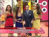 Allisson modelando vestidos de 15 años