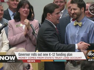 Governor rolls out new K-12 funding plan