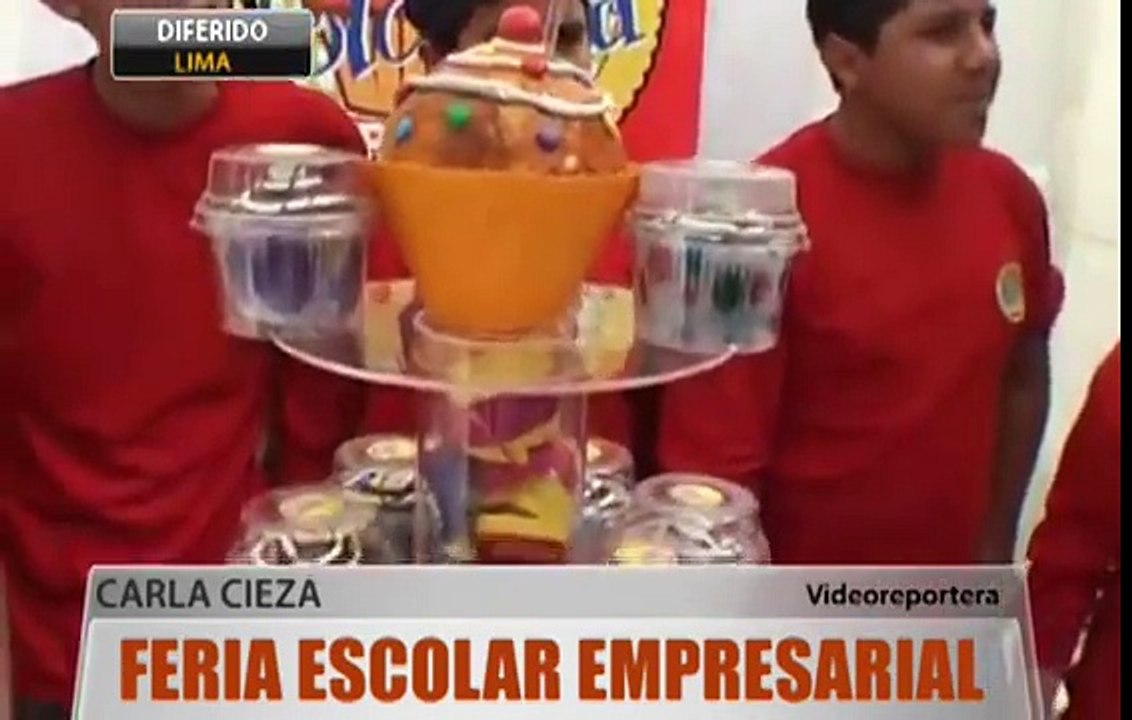 Feria escolar empresarial