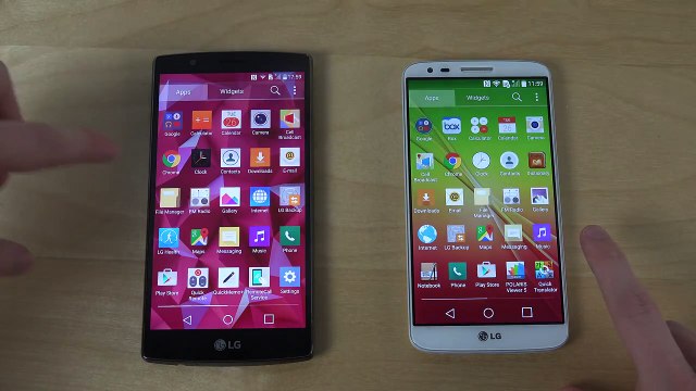 LG G4 vs. LG G2 Official Android 5.0 Lollipop - Which Is Faster (4K)