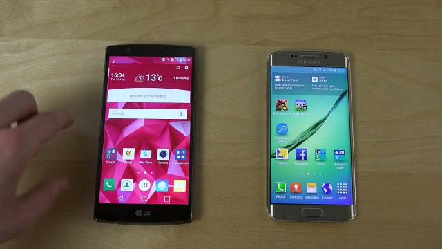 LG G4 vs. Samsung Galaxy S6 Edge - Which Is Faster (4K)