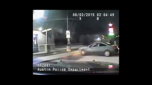 Police Dashcam Captures Attempted Self-Immolation at Gas Station