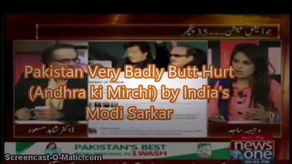 Pakistan Very Badly Butt Hurt  Andhra ki Mirchi by Indias Modi Sarkar