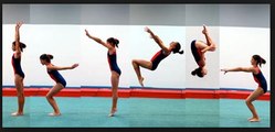 crazy gymnastic flip