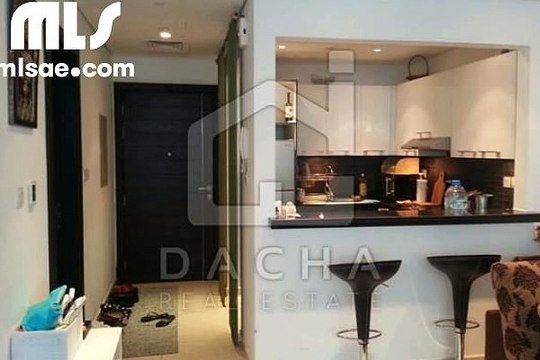 Fully furnished studio in Siverene Tower A for rent - mlsae.com