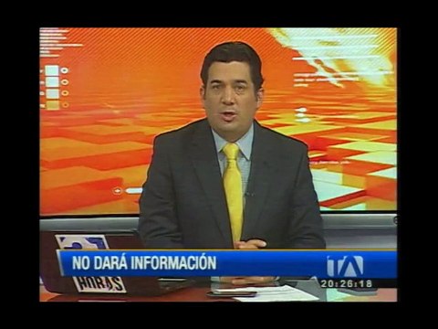 Antonio Acosta sobre información solicitada por la Superintendencia de Bancos