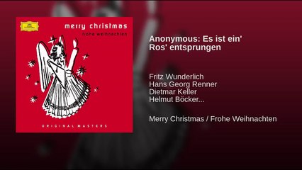 Anonymous: Es ist ein' Ros' entsprungen