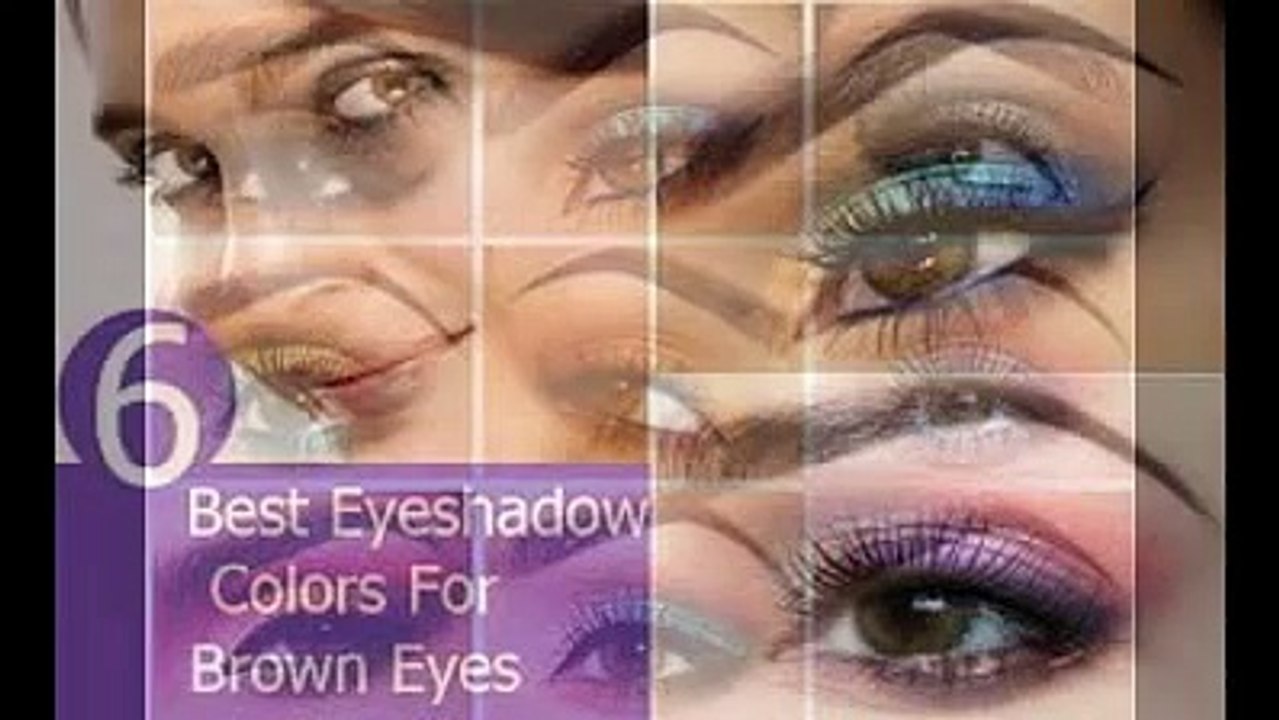 Good Eyeshadow Colors For Brown Eyes