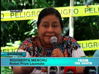 From the South - Mexican Protesters Trap Police in Tunnel