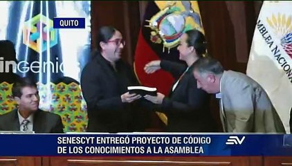 El Código de Economía Social de los Conocimientos fue presentado a la Asamblea Nacional