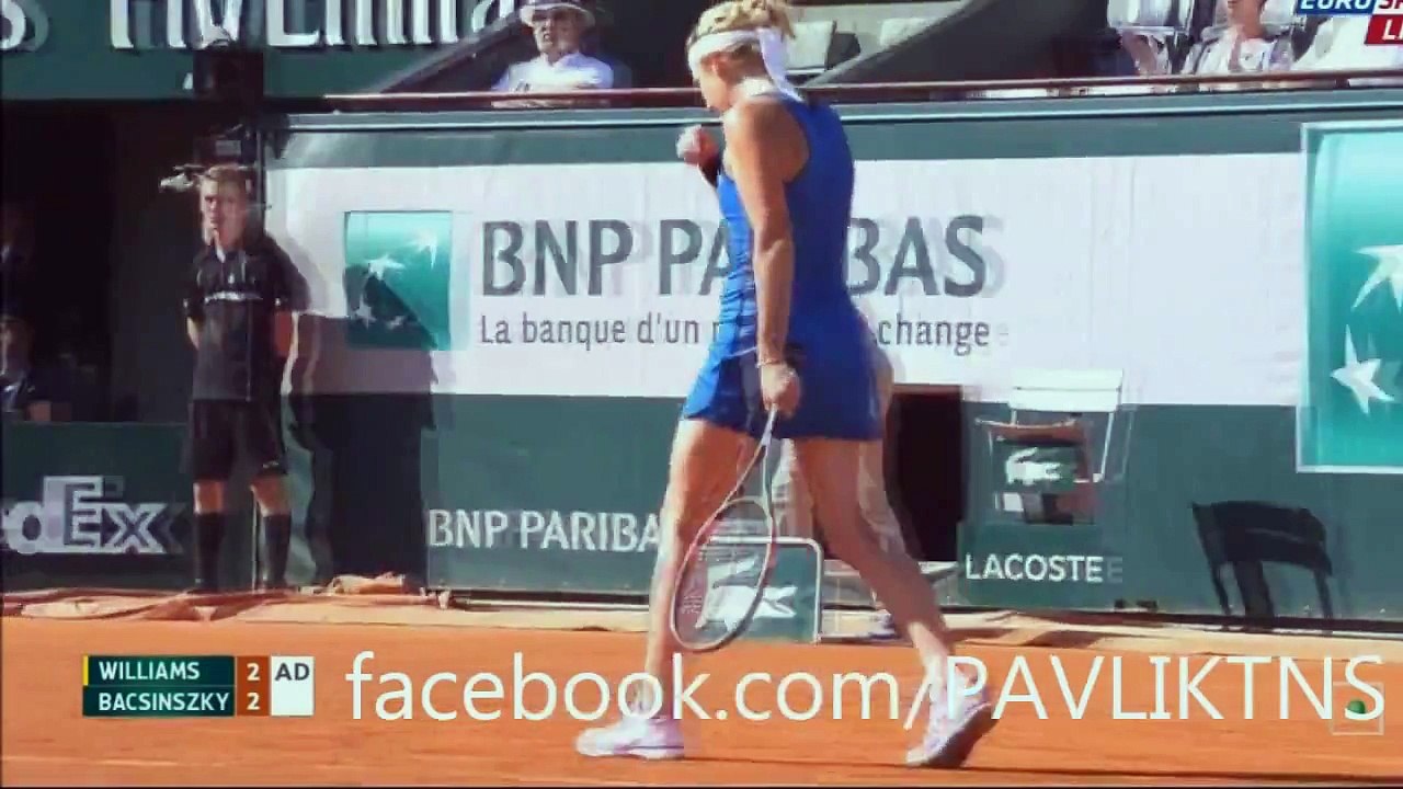 Serena Williams vs Timea Bacsinszky Full Highlights HD - French Open 2015 - Roland Garros 2015