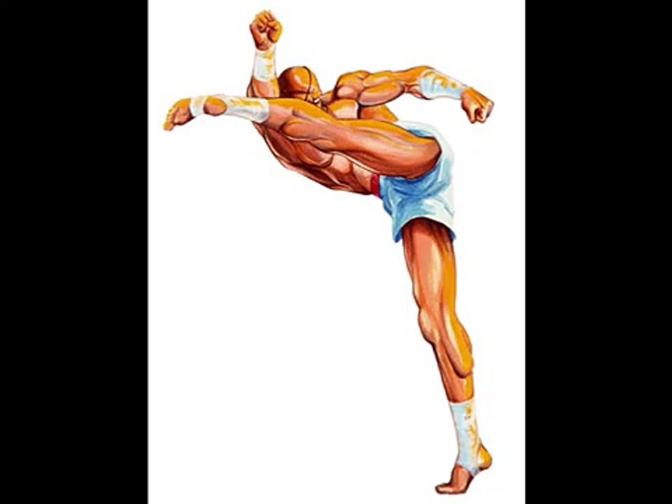 Street Fighter II SNES-Sagat Stage