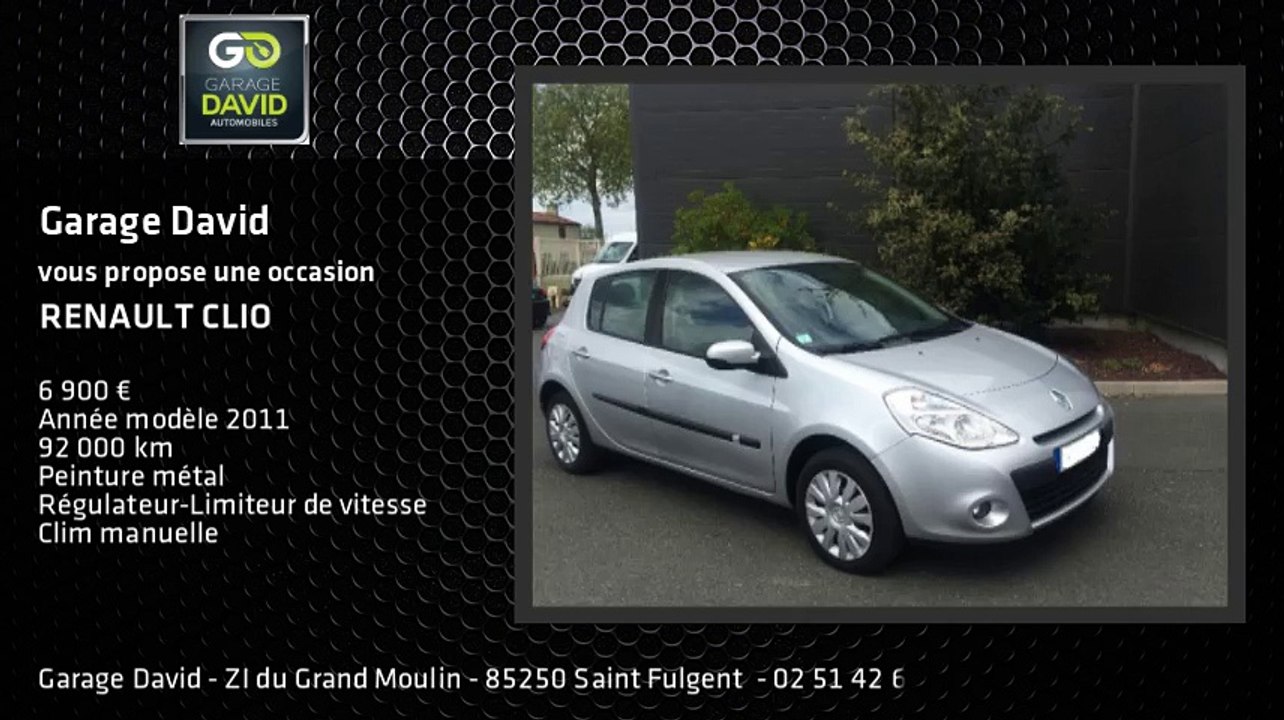 Annonce Occasion RENAULT CLIO III 1.5 DCI75 EXPRESSION CLIM ECO² 5P 2011