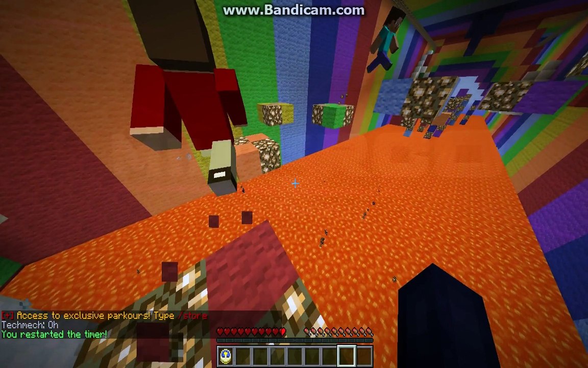 Rainbow Parkour!